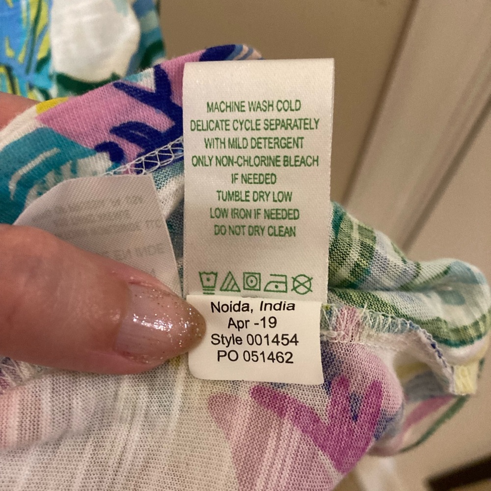 Lilly Pulitzer Floral Tank Top - Multicolor - Picture 5 of 6